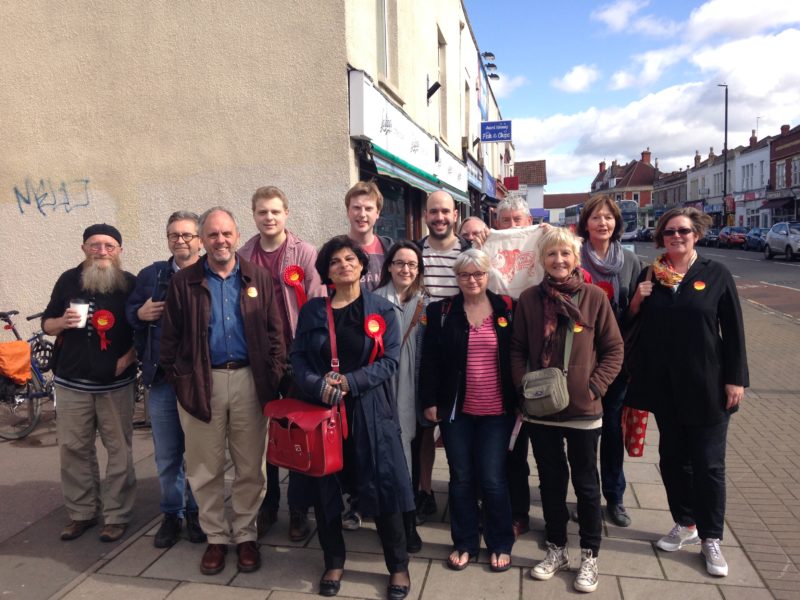 Bishopston & Ashley Down Labour out campaigning