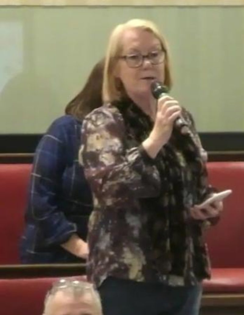 Eileen speaking at Full Council
